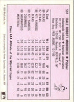 1990 ProCards AAA Dale Mohorcic #581