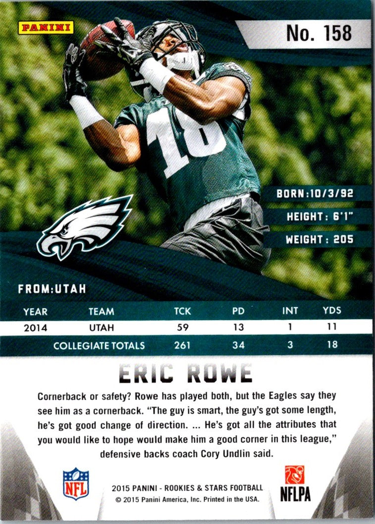 2015 Panini Rookies & Stars Eric Rowe