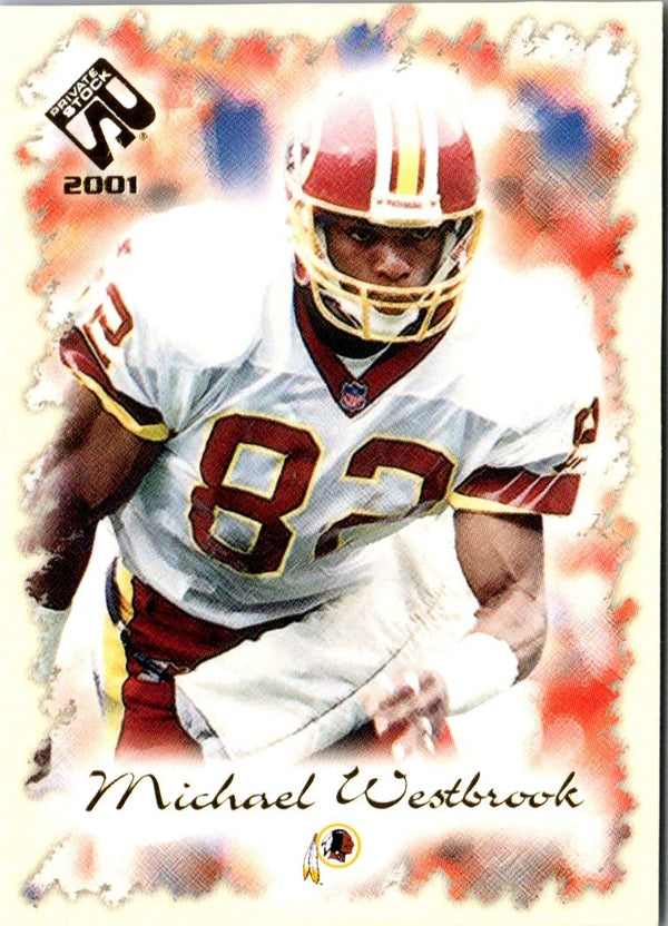 2001 Pacific Private Stock Michael Westbrook #100