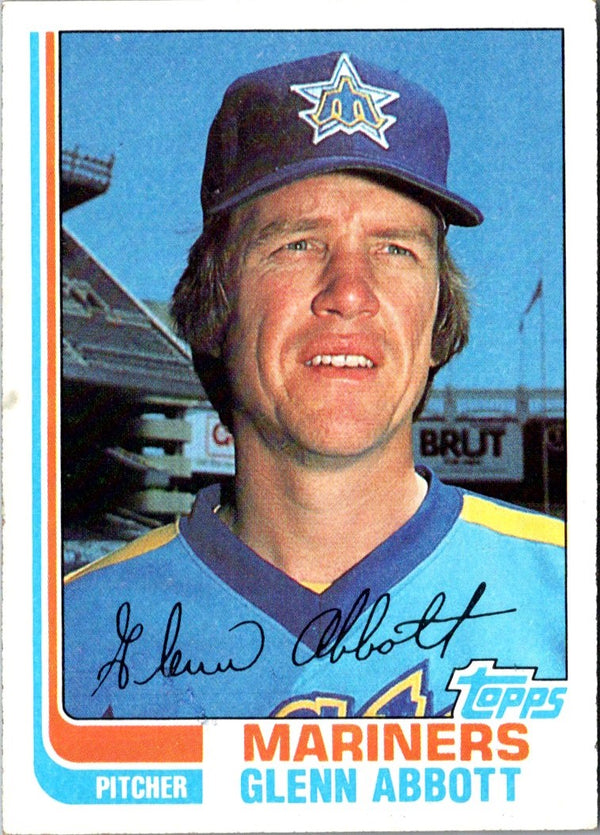 1982 Topps Glenn Abbott #571