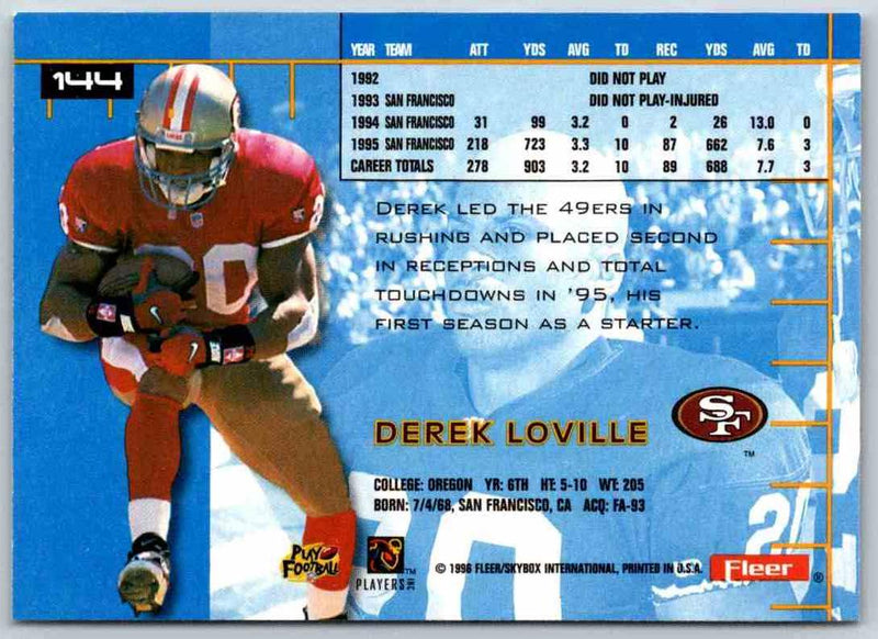 1991 Fleer Ultra Derek Loville