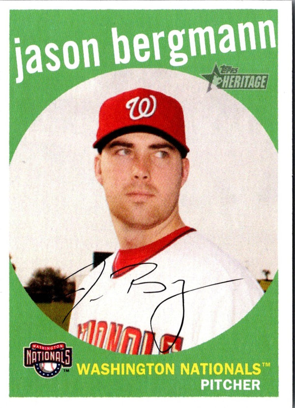 2008 Topps Heritage Jason Bergmann #46