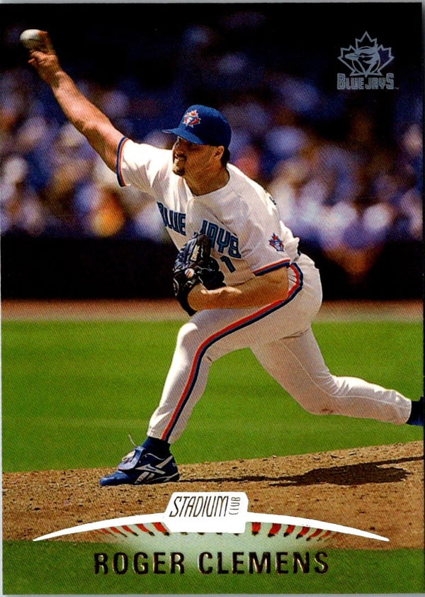 1999 Stadium Club Roger Clemens #96