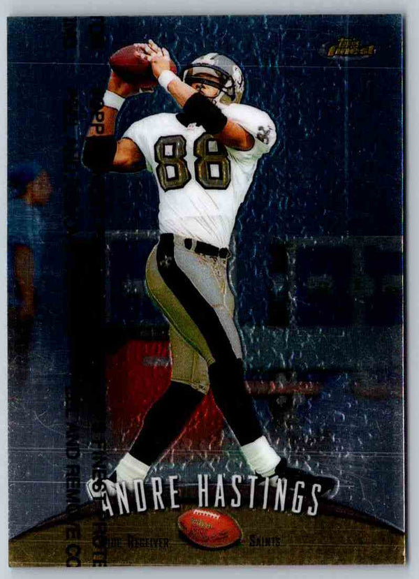 1998 Topps Finest Football Andre Hastings #214