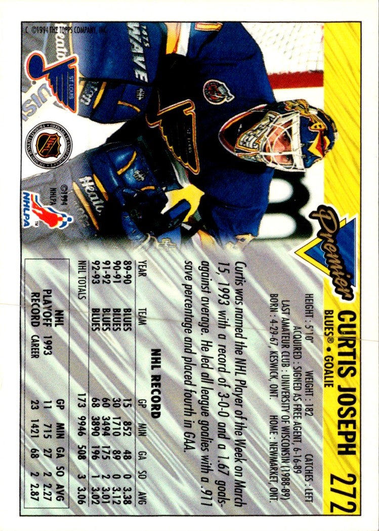 1993 Premier Curtis Joseph