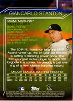 2015 Stadium Club Giancarlo Stanton #12