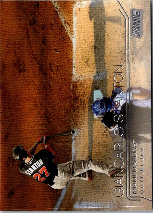 2015 Stadium Club Giancarlo Stanton #12