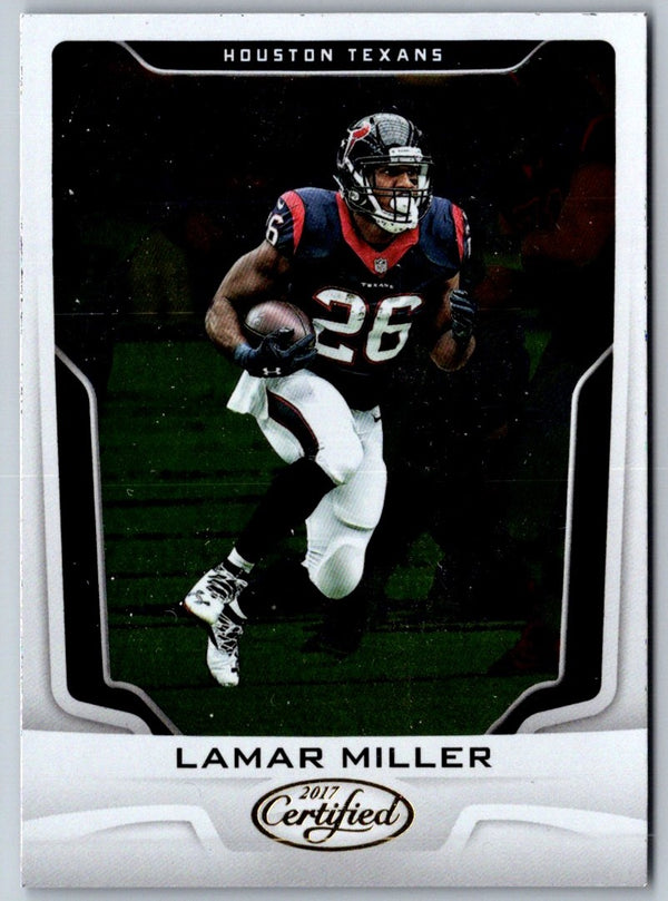 2017 Panini Plates & Patches Lamar Miller #65