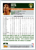2003 Topps 1st Edition Kevin Ollie #40