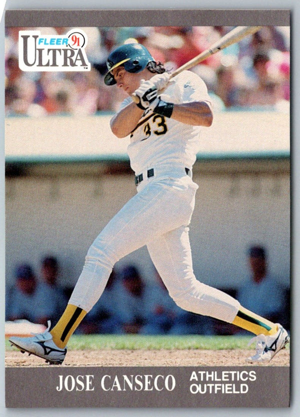 1991 Ultra Jose Canseco #244