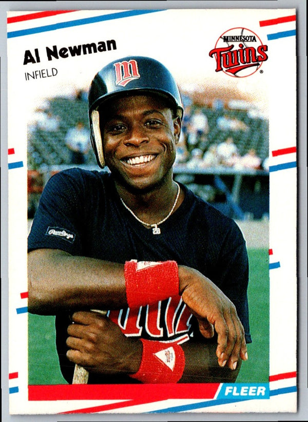 1988 Fleer Al Newman #17