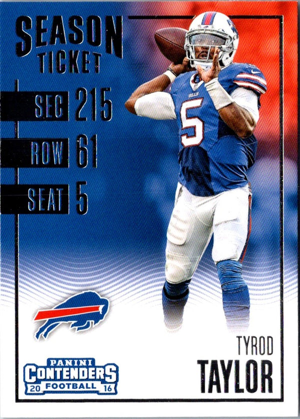 2017 Panini Tyrod Taylor #61