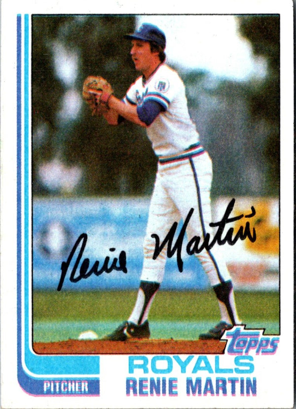 1982 Topps Renie Martin #594