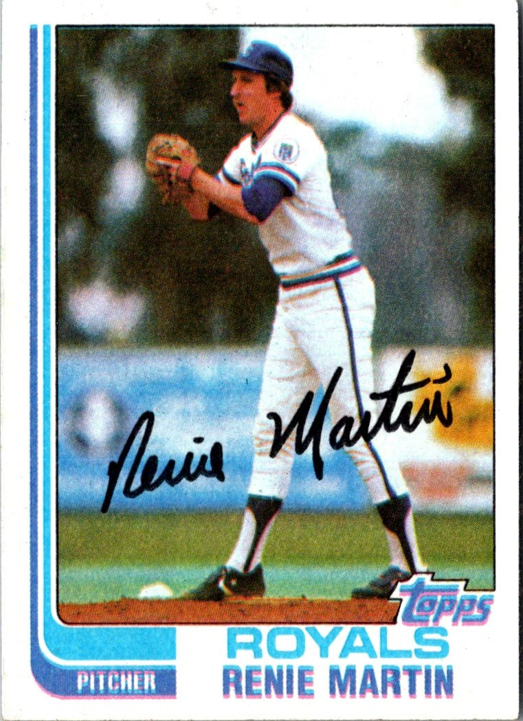 1982 Topps Renie Martin