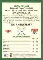 2003 Fleer Tradition Craig Wilson #36