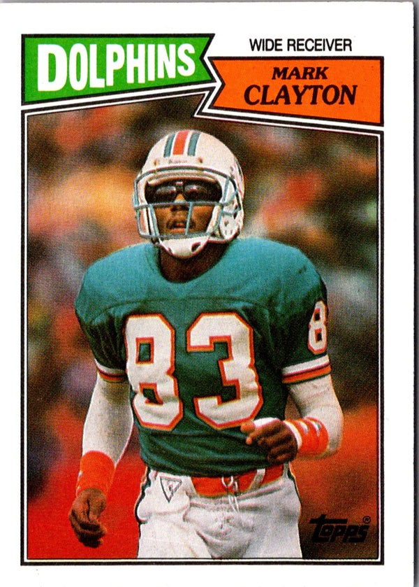 1987 Topps Mark Clayton #237 NM+