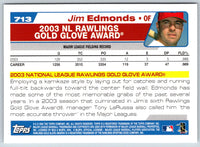 2004 Topps Jim Edmonds #713