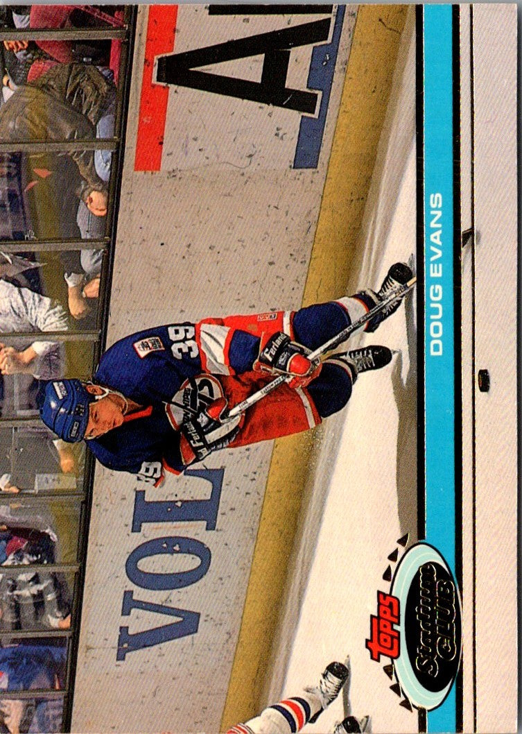 1991 Stadium Club Doug Evans