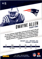 2017 Panini Prestige Dwayne Allen #15
