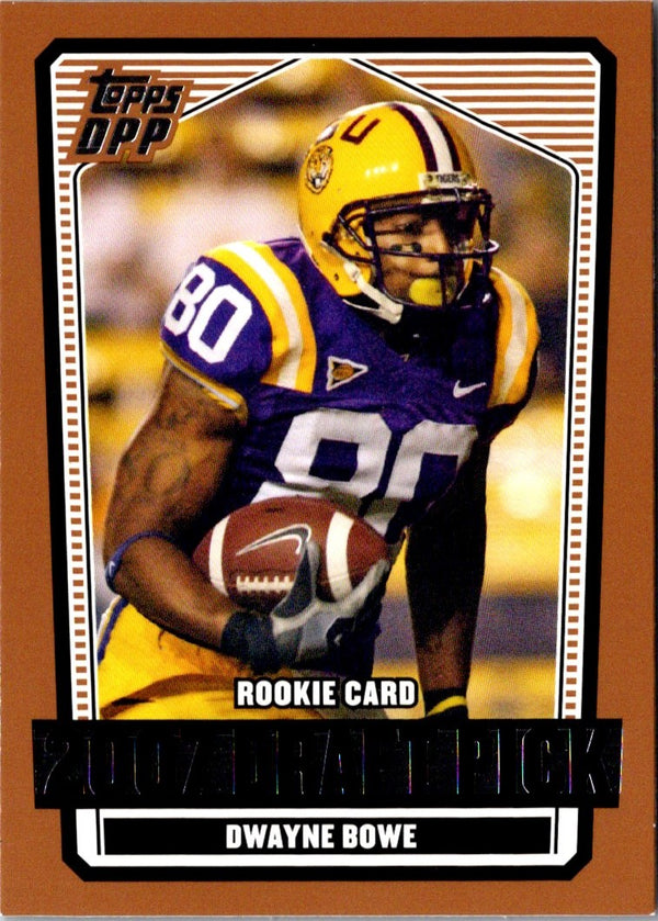 2007 Topps Draft Picks & Prospects Dwayne Bowe #149 Rookie