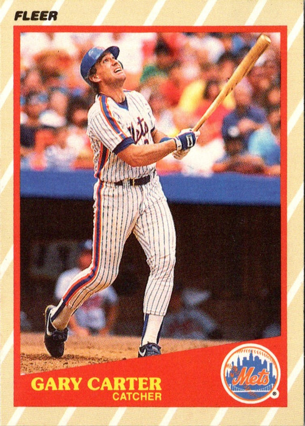 1989 Fleer SuperStars Gary Carter #7