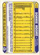 1987 O-Pee-Chee Donnie Moore