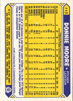 1987 O-Pee-Chee Donnie Moore #115