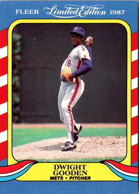 1987 Fleer Limited Edition Dwight Gooden #18