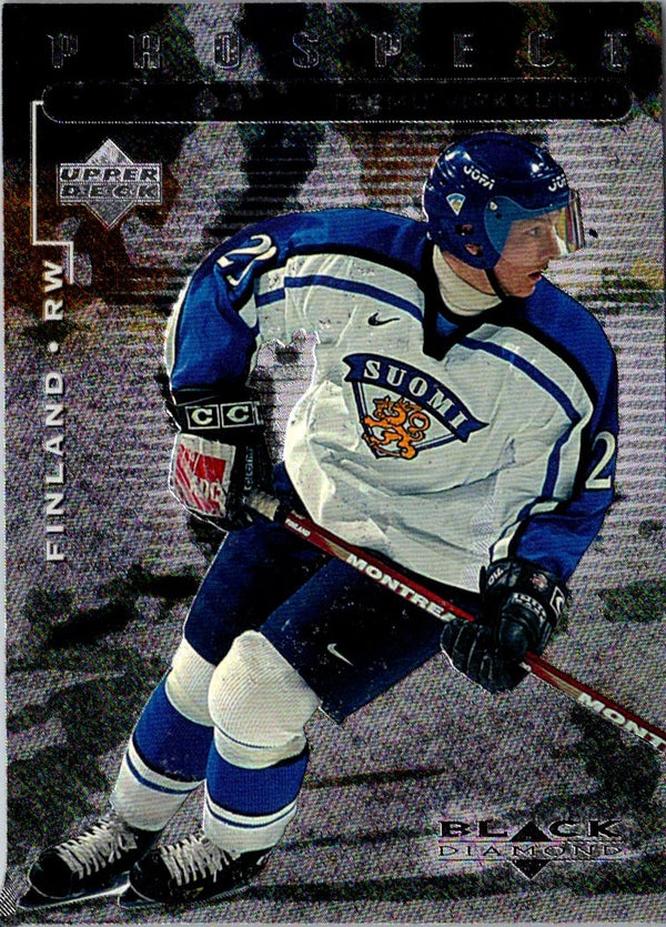 1998 Upper Deck Black Diamond Teemu Virkkunen #101 Rookie