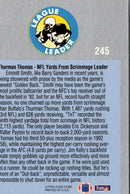 1993 Fleer Thurman Thomas