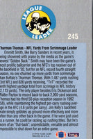 1993 Fleer Thurman Thomas #245