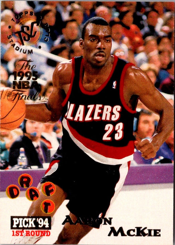 1994 Stadium Club Aaron McKie #285 Rookie