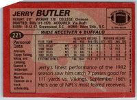 1983 Topps Jerry Butler #221