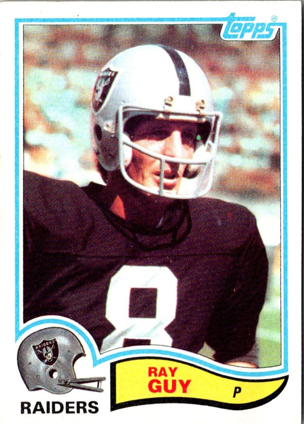 1982 Topps Ray Guy #188