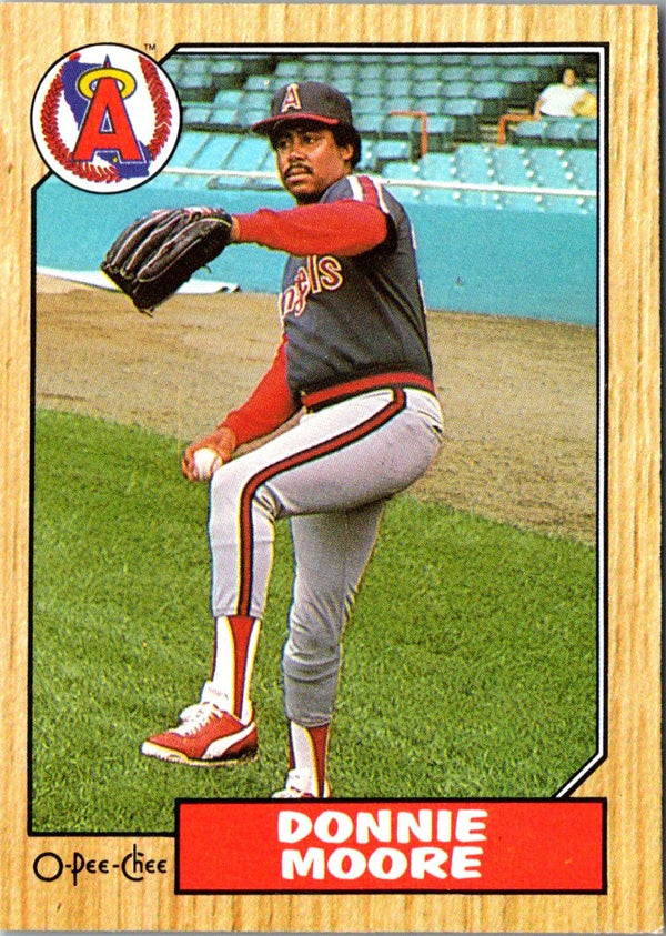 1987 O-Pee-Chee Donnie Moore #115