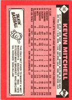 1986 Topps Traded Kevin Mitchell #74T