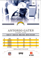 2008 Playoff Prestige Antonio Gates #81