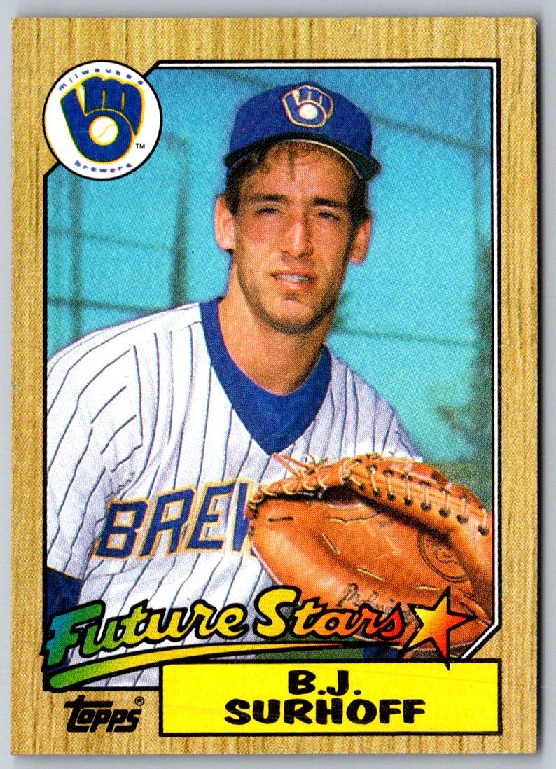 1987 Topps B.J. Surhoff