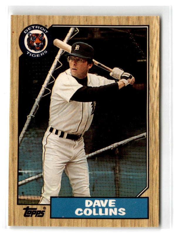 1987 Topps Tiffany Dave Collins #148