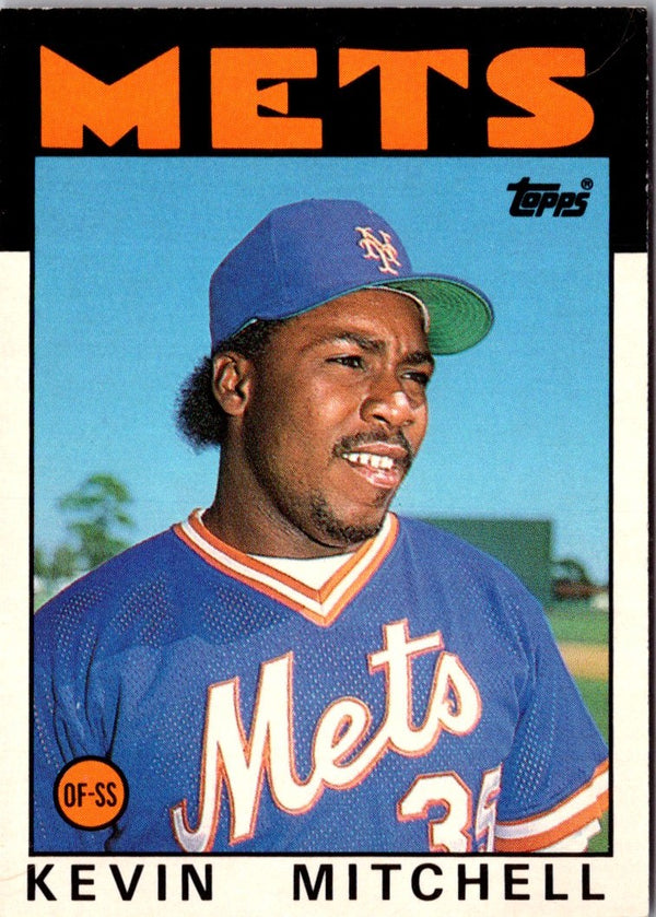 1986 Topps Traded Kevin Mitchell #74T