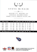 2004 Fleer Inscribed Steve McNair