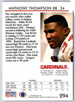 1992 Proset Anthony Thompson #294