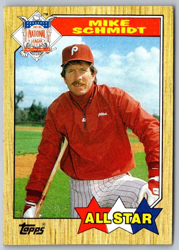 1987 Topps Mike Schmidt #597