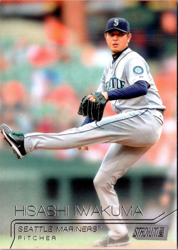 2015 Stadium Club Hisashi Iwakuma #253