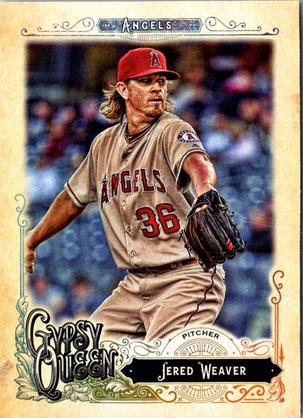 2017 Topps Gypsy Queen Jered Weaver #120