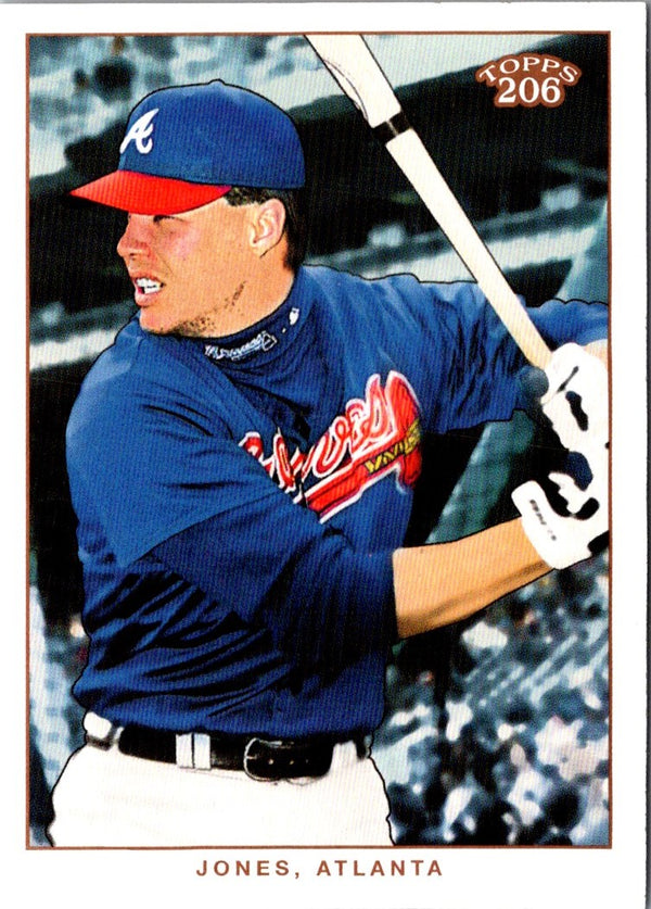 2002 Topps 206 Chipper Jones #225A