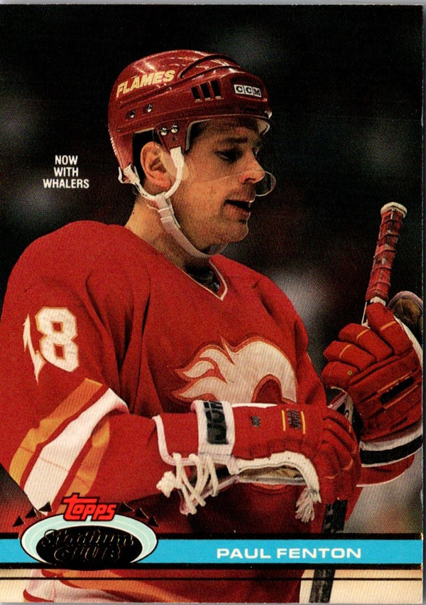 1991 Stadium Club Paul Fenton #327