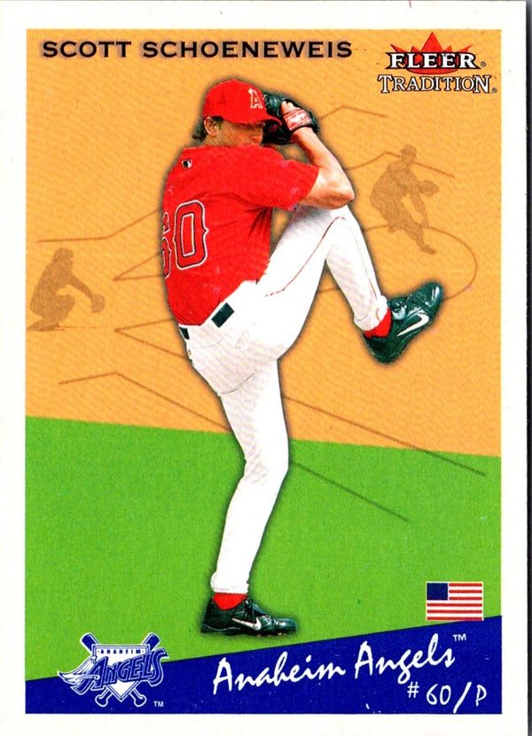 2002 Fleer Tradition Update Scott Schoeneweis #U253