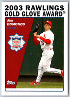 2004 Topps Jim Edmonds #713