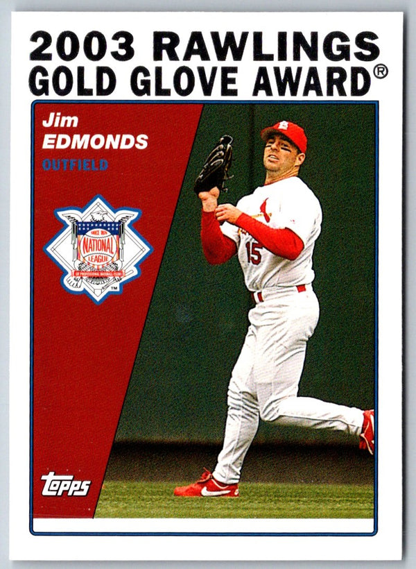 2004 Topps Jim Edmonds #713